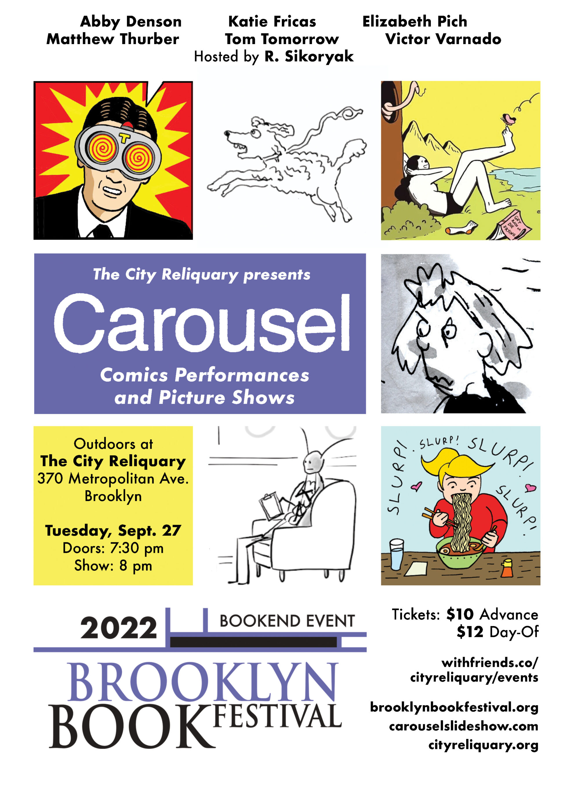 Carousel – Comics Performances and Picture Shows